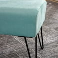 thumbnail image 6 of Home Soft Things Milliken Plush Ottoman - Agate - 19" x 13" x 17", 6 of 6