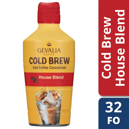 Gevalia Cold Brew House Blend Concentrate Iced Coffee, 32 oz (Best Fast Food Iced Coffee)