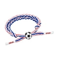 thumbnail image 1 of Pulsera de Fútbol Fútbol Joyería Ajustable Unisex Fútbol Paracord Pulseras Fútbol Regalo, 1 of 4