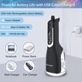 thumbnail image 3 of Cordless Water Flosser Water Oral Flossers for Teeth(White), 3 of 5