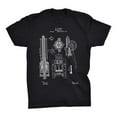 thumbnail image 1 of Mighty Circus Machine Gun Patent T-Shirt - Black, Extra Large, 1 of 2