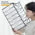 thumbnail image 4 of SEARCHI Underwear Storage Box, 6 Cell Mesh Organiser with Compartments, Foldable Drawers Organiser for Socks Bra and Underpants(Gray), 4 of 8