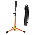 thumbnail image 5 of Kuntesetty Baseball Batting Tee with Carry Bag, Adjustable, Convenient, Portable, Foldable, Orange, 5 of 9