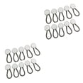 thumbnail image 4 of tredstone 1/2/3/5 1 Bag Shirt Collar Extender Non-irritating Fabric Elastic Seamless Saving Money Neck Multifunctional Durable Replace Rope Buckle White 2PCS, 4 of 6