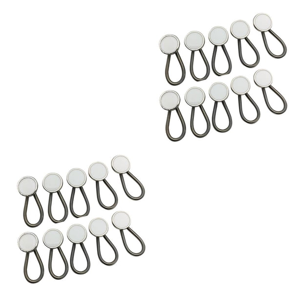 Advancent Extensor de cuello de camisa, 1 bolsa, Simple, sin costuras, ahorro de dinero, expansor de cintura con incrustaciones de cristal, Type1 NO1