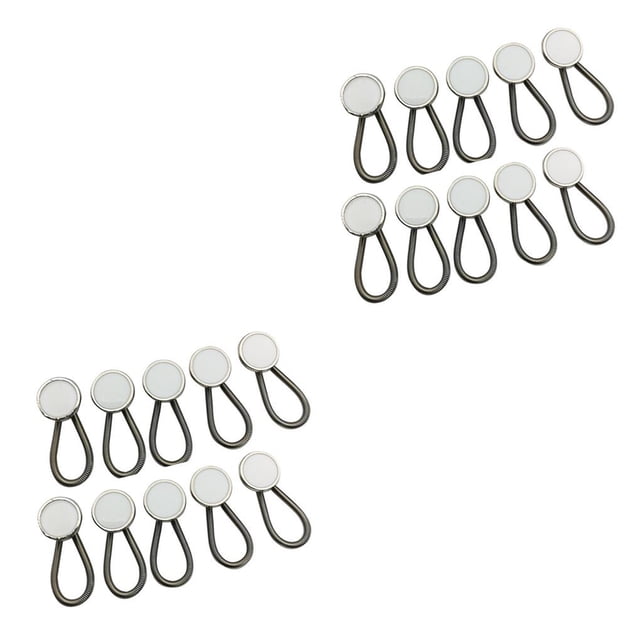 sweethay Extensor de cuello para camisa, 1 bolsa, sin costuras, para ahorrar dinero, expansor de cintura con incrustaciones de cristal, hebilla Type3 NO3