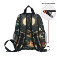 thumbnail image 5 of FORMRS School Backpack with Front Zippered Pocket 12" Student Travel Daypack, Black Dinosaur, 5 of 6