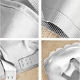 thumbnail image 4 of WZXFASHION Strapless Bra For Women Wire Bras Front Buckle Padded Bra With Straps Bra White M, 4 of 9