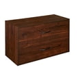 thumbnail image 1 of ClosetMaid Stackable 2 Drawer Wooden Horizontal Organizer, Dark Cherry, 1 of 6