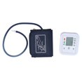 thumbnail image 1 of Portable Blood Pressure Monitor Arm Band Type Electronic Mini Household Blood Pressure MeterWhite, 1 of 4