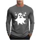 thumbnail image 2 of Blusas y camisas de manga larga y cuello redondo para hombre, moda informal, estampado, deportivas, de manga larga y cuello redondo, blusas, camisas, blusas para hombre, poliéster, 2 of 5