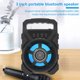 thumbnail image 4 of Methold Altavoz inalámbrico portátil al aire libre Mini Bass Sound Home Altavoz compatible con Bluetooth con micrófono Cables de audio/vídeo, 4 of 6