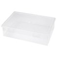 thumbnail image 4 of SUTENGDA Dyegold A4 Paper Organizer Clearance Plastic Storage Box with Latching Lids Multi-Purpose Clear A4 Paper Storage Classroom Organization  Storage Containers for Board Game  Craft, 4 of 5