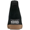 thumbnail image 3 of Boot Sorel Out N About Wedge sin cordones para mujer, goma de mascar negra, 3 of 7