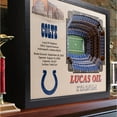 thumbnail image 2 of Indianapolis Colts 25.5" x 19.5" Lucas Oil Stadium Stadium Views Wall Art, 2 of 7