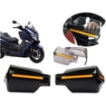 thumbnail image 2 of Handguard for Suzuki Burgman 650 200 150 250 125 an 400 AN400 AN150 AN250 Motorcycle Accessories Handguard Windshield Hand Guards Handle, Black, 2 of 4