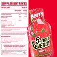 thumbnail image 6 of (6 pack) 5-hour ENERGY Shot, Extra Strength, Berry, 6 of 10