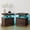 Walnut, variant on SENYUM Upgrade LED Nightstand with Wireless Charging Station & USB Ports High Gloss Bedside Table with LED Light RGB Adjustable Brightness Smart Nightstand 2 Drawers Night Stand