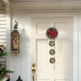 thumbnail image 1 of RKSTN Christmas Decorations, Festive Home Wall Christmas Snowflake Decorations, Stair Handrail Snowflake Christmas Tree Decorations C, 1 of 5