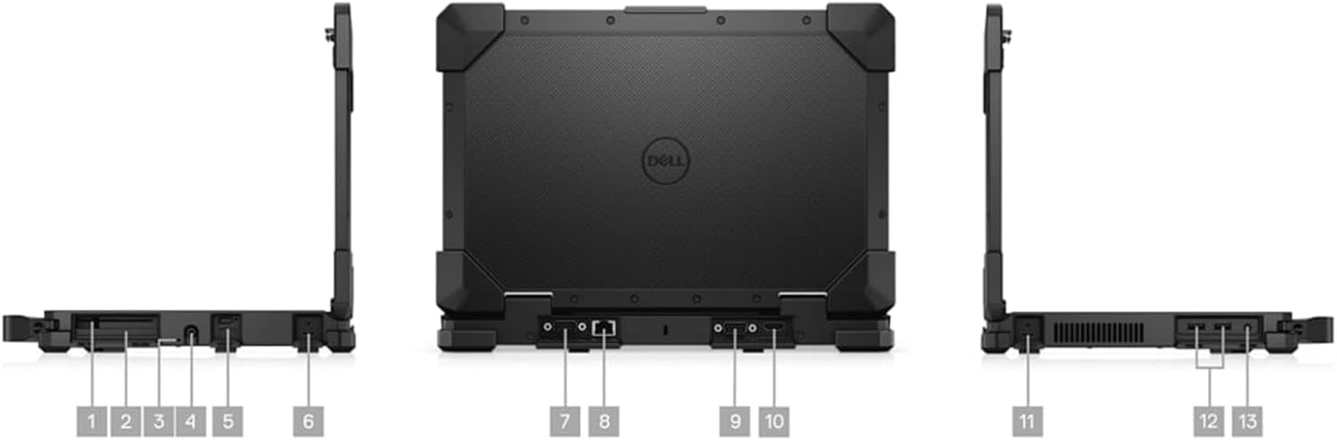 Restored Dell Latitude Rugged 7330 Laptop 14" 1920x1080 FHD Non-Touch Screen Core i5-1135G7 512 GB SSD Hard Drive 16GB RAM 4 cores @ 2.1 GHz Win 11 Black (Refurbished)
