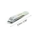 thumbnail image 4 of Unique Bargains 1 Set Gradual Slanted Nail Clippers Set Toenail Clippers Green, 4 of 7