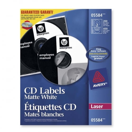 Cd dvd labels avery