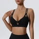 thumbnail image 4 of Ropa interior deportiva para mujer, Top Push Up, Sujetador deportivo con tiras cruzadas, Top corto de gimnasia para Yoga, Top deportivo, sujetadores transpirables, 4 of 5