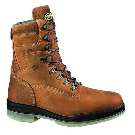 8' Leather Waterproof Safety Toe - Wolverine Men's DuraShocks® Waterproof Insulated Steel-Toe 8