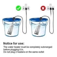 thumbnail image 4 of 2500w Immersion Heater, Pool Heater Automatic Timer, Safe Pool Heating Immersion Heater, Perfect For, 4 of 5