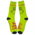 thumbnail image 7 of Dr Seuss Grinch Christmas Crew socks Set 3-Pack, 7 of 7