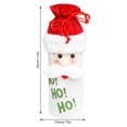 thumbnail image 4 of Bewildely Funda decorativa para botellas de vino de Navidad, bolsa de champán, media para el hogar, de cena, fiesta, Bar, decoración, Feliz Año Kits de decoración para fiestas No.01 Bewildely HA009980-01, 4 of 6