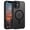 Black, variant on Magnetic for iPhone 12 Case/iPhone 12 Pro Case, Compatible with MagSafe, Translucent Matte Slim Shockproof Phone Case