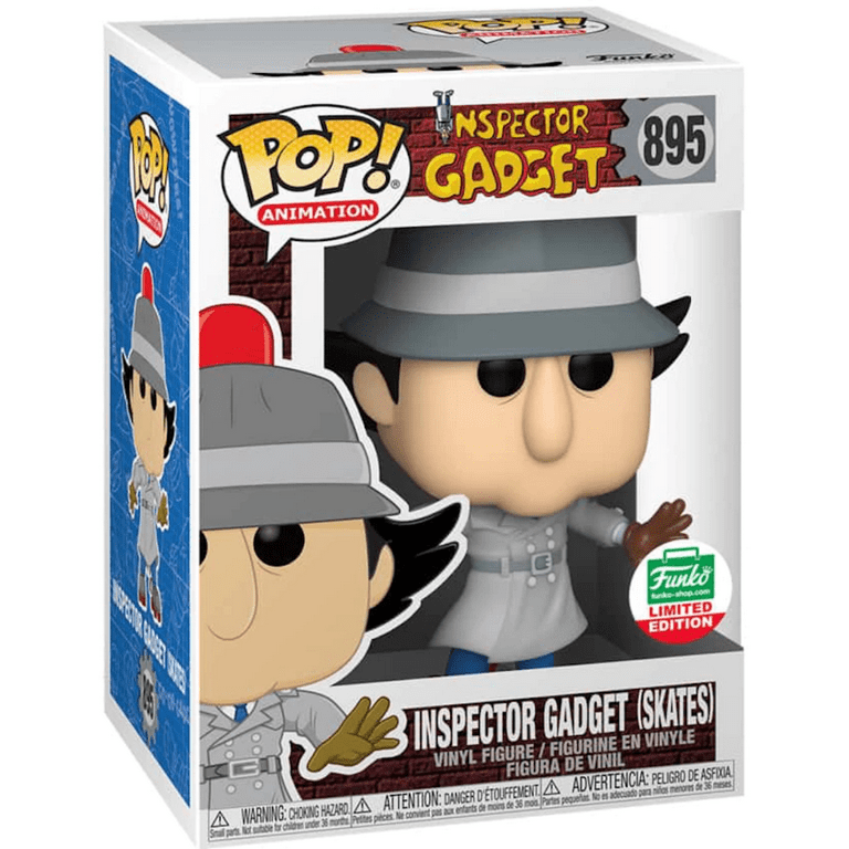 Inspector Gadget (Skates) Exclusive Funko Pop! #895 