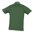 thumbnail image 2 of SOLS - Polo de manga corta para caballero/hombre 100% algodón de primera  Modelo Practice - Verano/ Vacaciones (Verde/ Blanco), 2 of 3