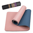 thumbnail image 3 of Tapete Para Yoga Ejercicio Entrenamiento 8mm Grosor 183x61cmLab.G  Color Rosa Y Azul, 3 of 5