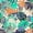 RAINBOW, LEAVES, variant on Women's Duster Cardigans Vintage Open Front Kimono L-XL Royal, Leaves