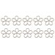 thumbnail image 5 of Paquete de 20 colgantes de flores YONGSHENG pétalos huecos para pulseras y collares DIY, 5 of 5