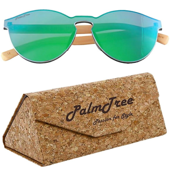 Anteojos para Sol Freedom Freedom Green UV400 Policarbonato Madera de Bambú