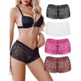 thumbnail image 1 of Pantalones cortos Avidlove de encaje para niño, cintura alta, talla L, mujer, 1 of 5