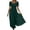 *1-Green, variant on VBVC Women's Square Neck Puff Sleeve Maxi Dress , Ladies' Boho Smocked Tiered Casual Dress , Summer Vacation Beach Sundress For Women, S-3XL