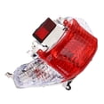 thumbnail image 1 of koolsoo 1 Piece Motorcycle Taillight Rear Brake Light Modification Indicator Rear Brake Light Taillight License Plate Light, 1 of 9