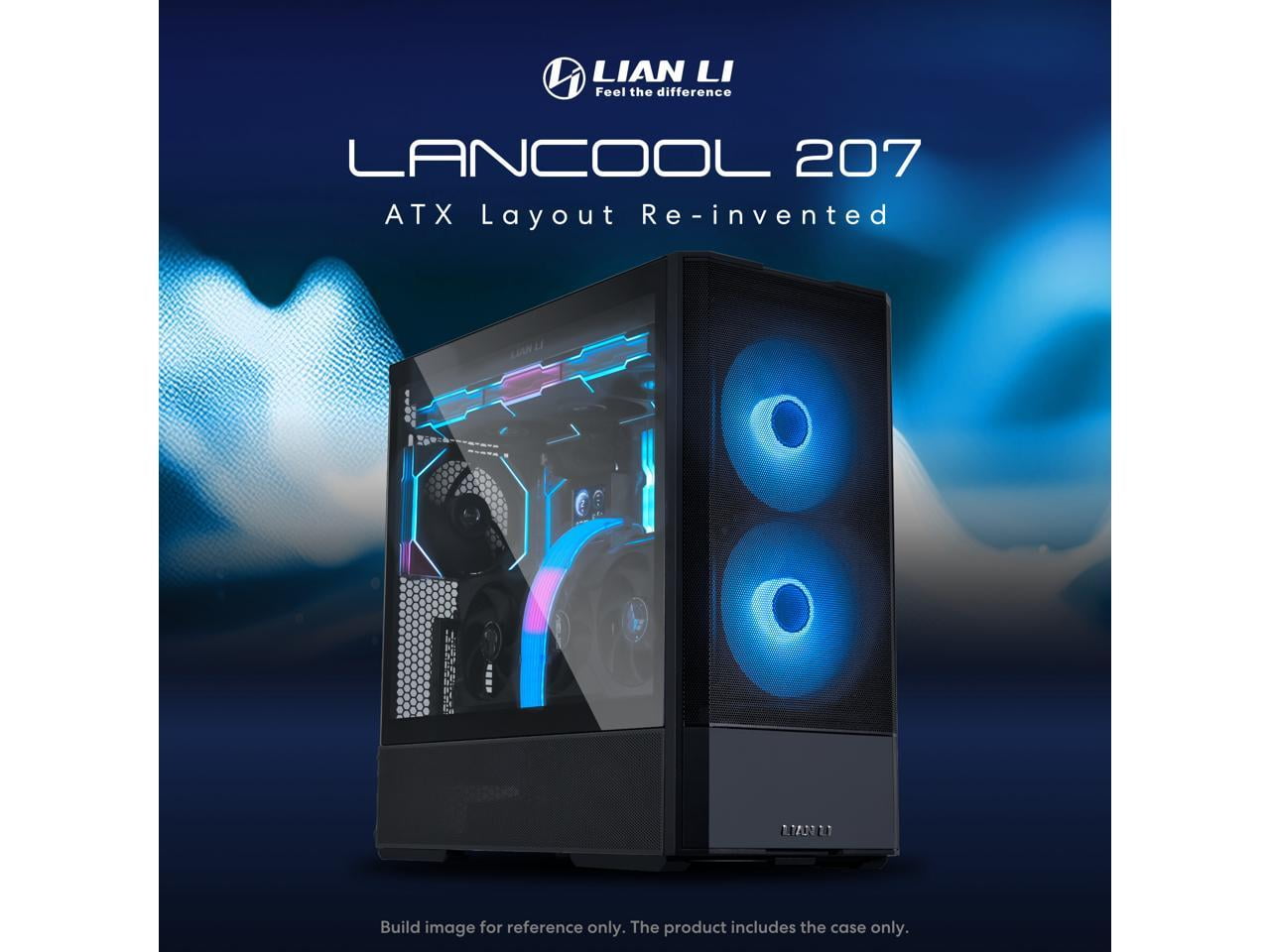 Lian Li LANCOOL 207 BLACK LANCOOL 207 ATX Mid Tower Case Black