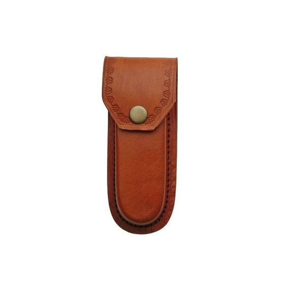 Brown Leather Belt Sheath