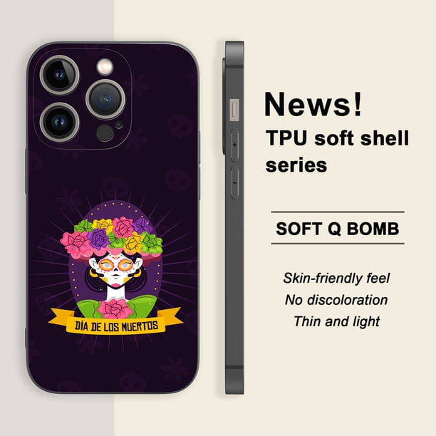 Añade un toque divertido a tu iPhone con esta innovadora funda con estampado de dibujos animados