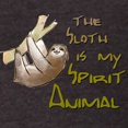 thumbnail image 3 of CafePress - The Sloth Is My Spirit Animal T Shirt - Mens Football Shirt, 3 of 4