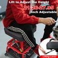 thumbnail image 2 of Taburete Rolling Shop FREEKYROCK de altura ajustable con tapa de 150 kg., 2 of 9