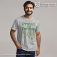 thumbnail image 2 of Men's Star Wars Ewok Protect Our Forests  Graphic Tee Athletic Heather Small, 2 of 10