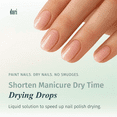 thumbnail image 2 of Duri Drop'n Go Nail Polish Drying Drops, Non-Oily Manicure Drying Solution in Minutes, 0.45 fl. oz., 2 of 6