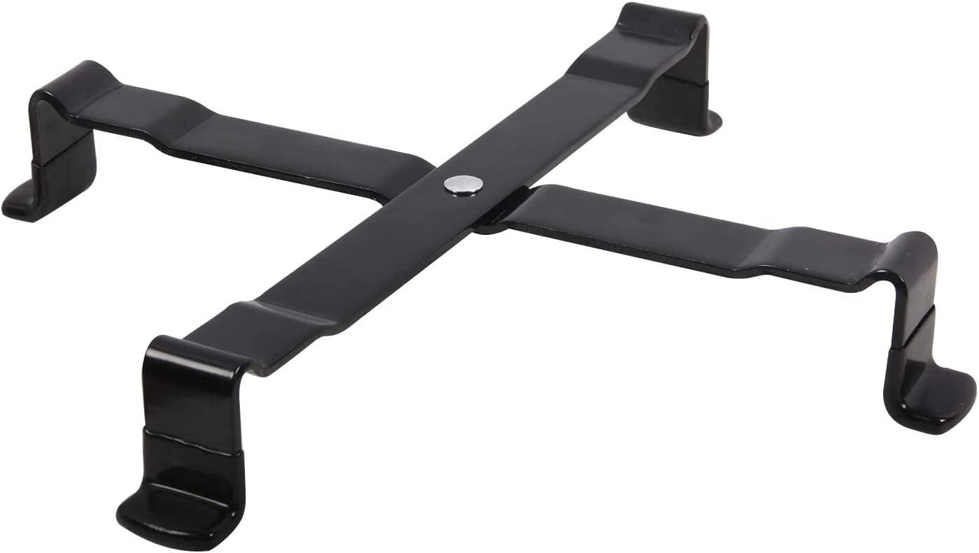 Grill Stand Nest For XL Big Green Egg - Heavy Steel, Non-Slip Feet, Raises Grill 2" For Airflow & Heat Protection
