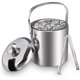 thumbnail image 1 of Ice Bucket Ice Bucket Champagne Cooler Ice Cube Container With Tongs And Lid, 1 of 3